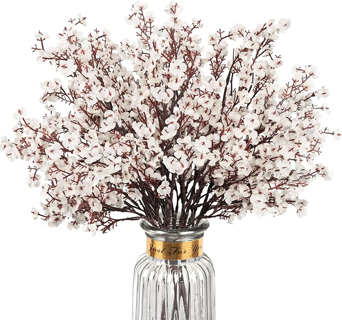 Baby Breath Artificial Flowers Babys Breath Gypsophila Flowers Realistic Artificial Flowers Bouquet Artificiales para Decoracion Wedding Party Home Decoration
