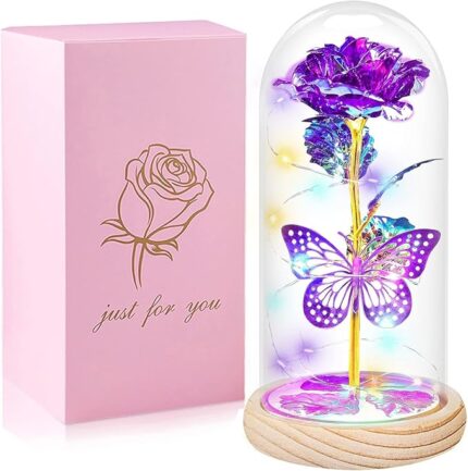 QUNPON Mothers Day Rose Gifts for Mom Flowers Rose Gifts for Women